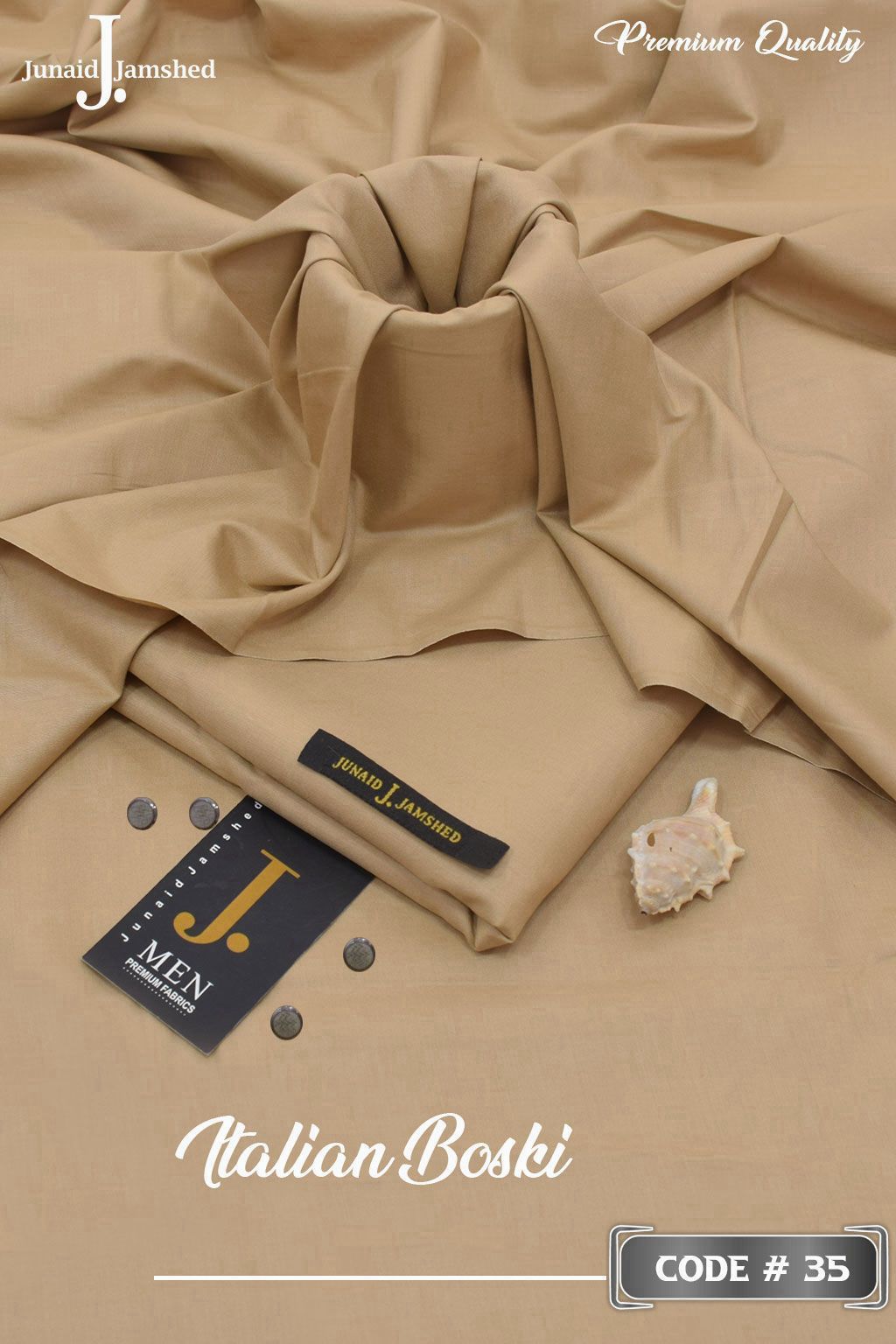 BEIGE COLOR J. WASH WEAR