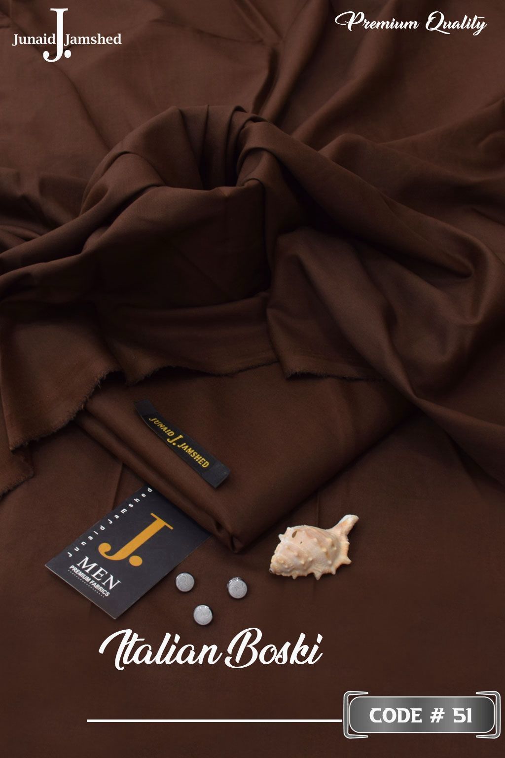 DARK BROWN COLOR J. WASH WEAR