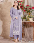 Zarqash 3PC Mild Purple Embroidered Unstitched Suit